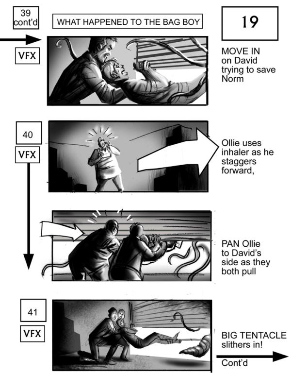 CLICK IMAGE FOR NEXT STORYBOARD FROM THE MIST